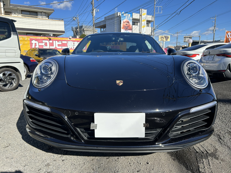 ポルシェ 911(Type991.2) カレラ4　PDK　右H　スポーツクロノPKG　スポ－ツエグゾースト　アダプティブクルーズコントロール　レザーインテリア　パワーステアリングプラス　GTスポーツステアリング　カレラS20インチアルミホイール　　　　　　　