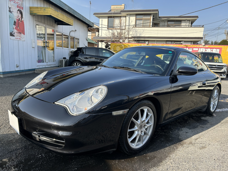ポルシェ 911(Type996) カレラ 6MT 左H レザーシート　純正17インチアルミ