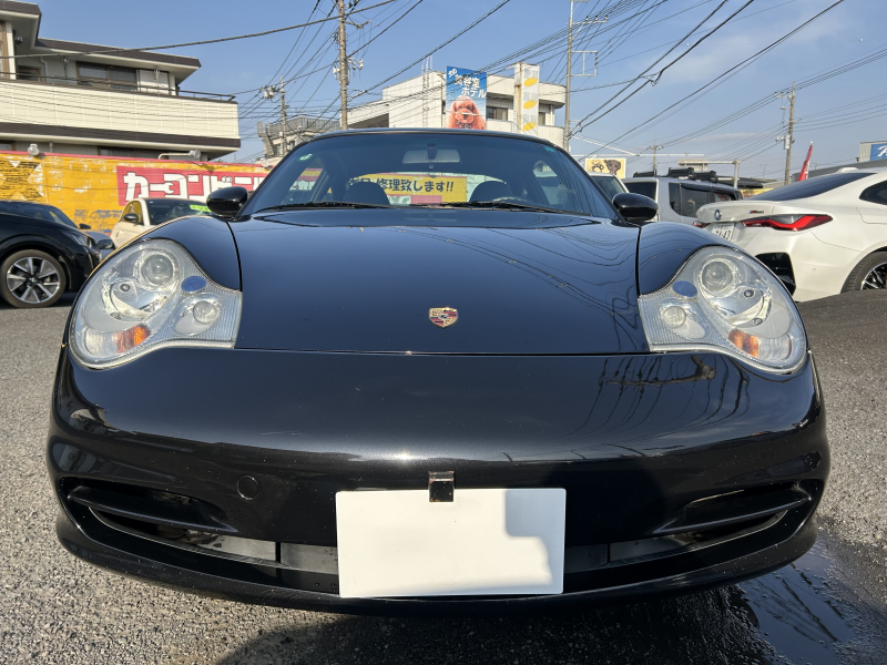 ポルシェ 911(Type996) カレラ 6MT 左H レザーシート　純正17インチアルミ