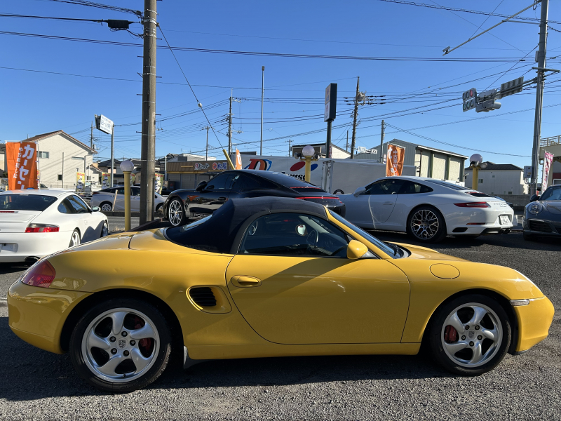 ポルシェ ボクスター(Type986) ボクスターS　左H　6MT　シートヒーター　レッドキャリパー