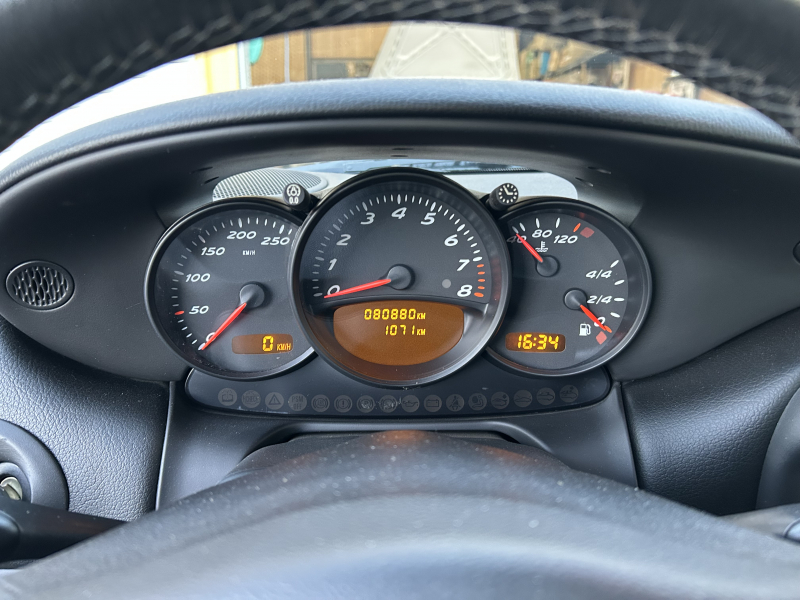 ポルシェ ボクスター(Type986) 2.7　左H　5MT  純正アルミ　HDDナビ