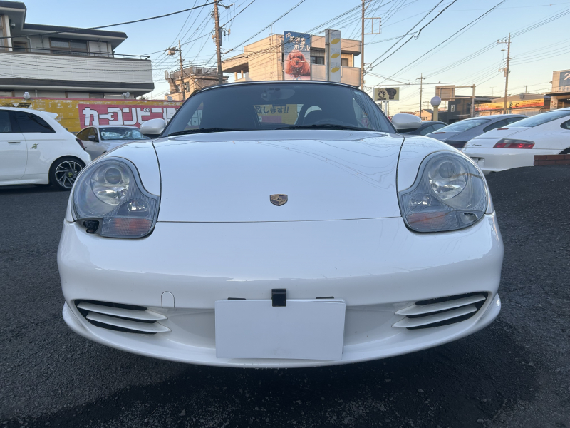 ポルシェ ボクスター(Type986) 2.7　左H　5MT  純正アルミ　HDDナビ