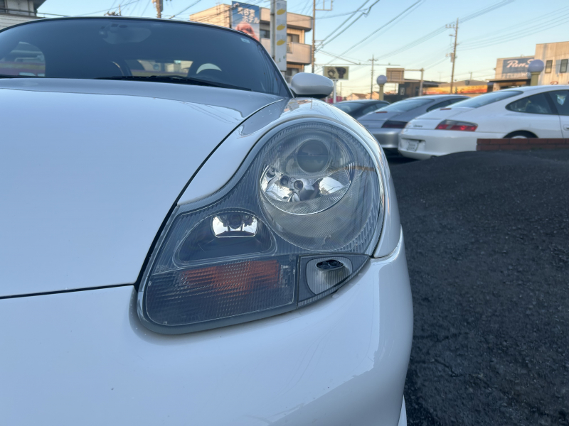 ポルシェ ボクスター(Type986) 2.7　左H　5MT  純正アルミ　HDDナビ