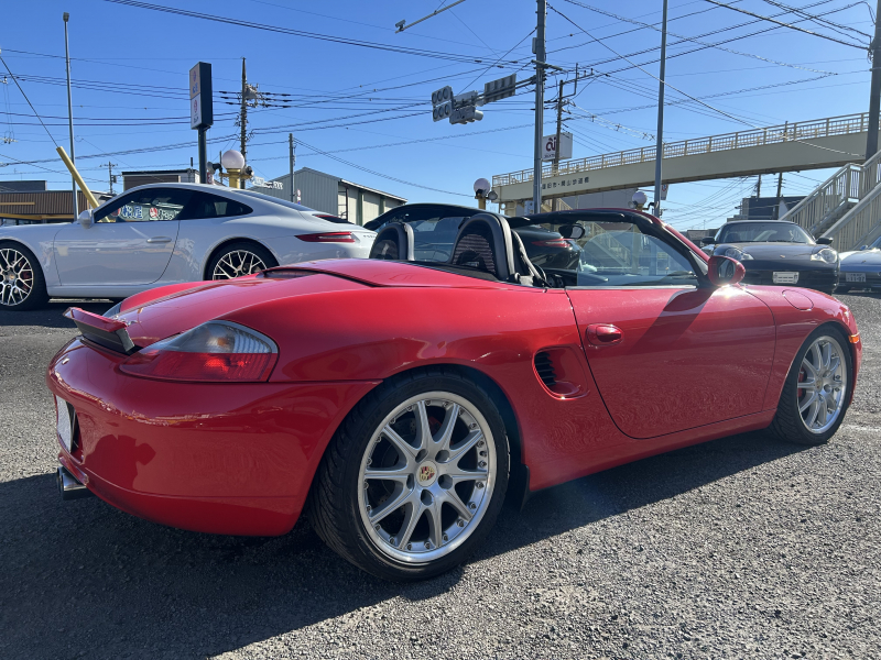 ポルシェ ボクスター(Type986) ボクスターS　左H　6MT 　レッドキャリパー　スポーツシート　車高調