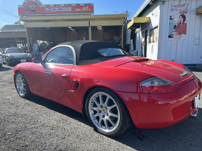 ポルシェ ボクスター(Type986) ボクスターS　左H　6MT 　レッドキャリパー　スポーツシート　車高調
