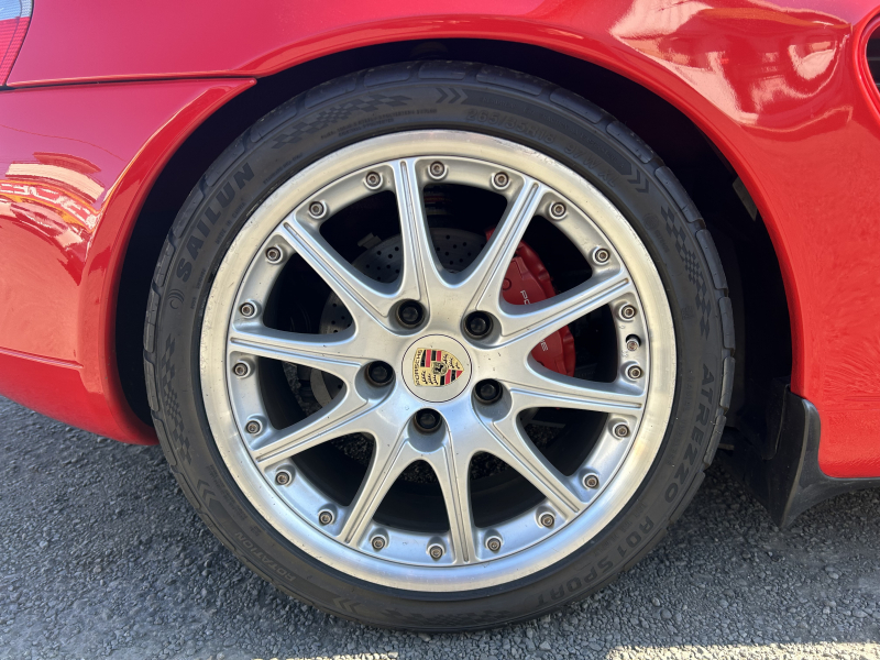 ポルシェ ボクスター(Type986) ボクスターS　左H　6MT 　レッドキャリパー　スポーツシート　車高調