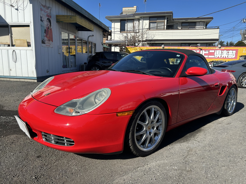 ポルシェ ボクスター(Type986) ボクスターS　左H　6MT 　レッドキャリパー　スポーツシート　車高調
