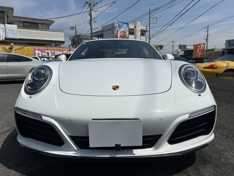 ポルシェ 911(Type991.2) カレラ　スポーツクロノパッケージ　PDK　右ハンドル　黒革　シートヒーター　純正19インチアルミ　純正ナビ