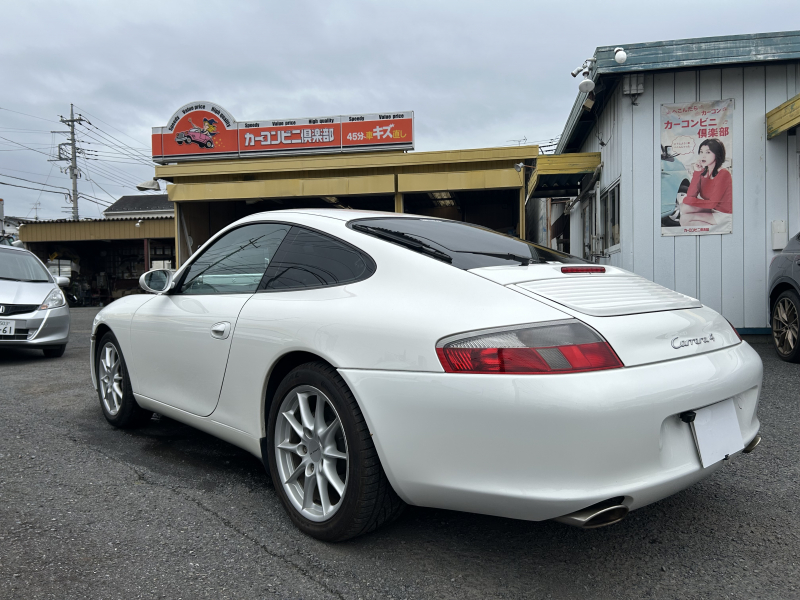 ポルシェ 911(Type996) カレラ4　右H　Tiptronic  サンルーフ　シートヒーター　社外ナビ　バックカメラ