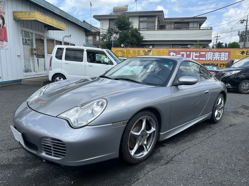 ポルシェ 911(Type996) カレラ　40thアニバーサリーエディション　左H  6MT　専用フロントバンパー、サイドスカート　ポリッシュ仕上げホイール　サンルーフ　シートヒーター