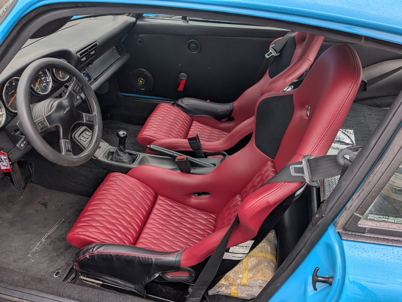 ポルシェ 911(Type964) ターボLOOK 5MT ハイカム エンジンオーバーホール済 リビエラブルー(オールペイント) 各種レストア済