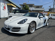 ポルシェ ボクスター(Type981) 左H PDK 2.7 20AW  社外ナビ ローダウン