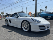 ポルシェ ボクスター(Type981) 左H PDK 2.7 20AW  社外ナビ ローダウン