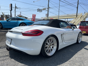 ポルシェ ボクスター(Type981) 左H PDK 2.7 20AW  社外ナビ ローダウン