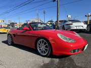 ポルシェ ボクスター(Type986) ボクスターS　左H　6MT 　レッドキャリパー　スポーツシート　車高調