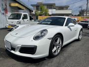 ポルシェ 911(Type991.2) カレラ　スポーツクロノパッケージ　PDK　右ハンドル　黒革　シートヒーター　純正19インチアルミ　純正ナビ