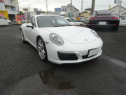 ポルシェ 911(Type991.2) カレラ　スポーツクロノパッケージ　右H　PDK　OPカレラS20インチホイール　シートヒーター　ALLレザーシート　純正ナビ　バックカメラ