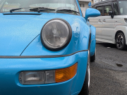 ポルシェ 911(Type964) ターボLOOK 5MT ハイカム エンジンオーバーホール済 リビエラブルー(オールペイント) 各種レストア済