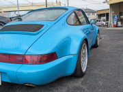 ポルシェ 911(Type964) ターボLOOK 5MT ハイカム エンジンオーバーホール済 リビエラブルー(オールペイント) 各種レストア済