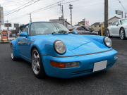 ポルシェ 911(Type964) ターボLOOK 5MT ハイカム エンジンオーバーホール済 リビエラブルー(オールペイント) 各種レストア済