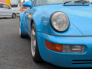 ポルシェ 911(Type964) ターボLOOK 5MT ハイカム エンジンオーバーホール済 リビエラブルー(オールペイント) 各種レストア済