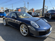 ポルシェ 911(Type991.2) カレラS　右H　PDK 　スポーツクロノPKG　スポーツエグゾースト　PCCB　PASM　ACC　シートヒーター　BOSE　　クレストエンボス加工ヘッドレスト　内装ルクソールベージュ