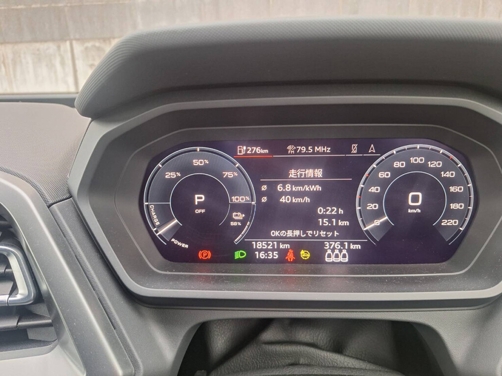 アウディQ4 e-tronデンピ6.8km